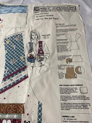 Daisy Kingdom Country Noah cotton vest panel adult sizes 8-18