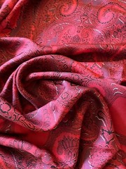 Authentic and rare TOP Italian designer luxury fabric, made in Italy .Pure silk