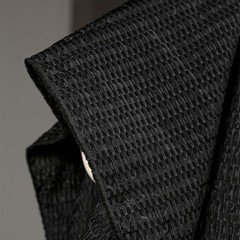 50*137cm Vintage 3D Red & Black Particle Woven Checkered Jacquard Fabrics Design