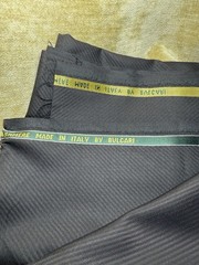 Bulgari fabric Wool and Cashmere 1 yard made in Italy brand new almost vintage