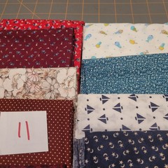 LOT OF 15 FAT QUARTERS COTTON FABRIC ASSTD COLORS & DESIGNS lot 11