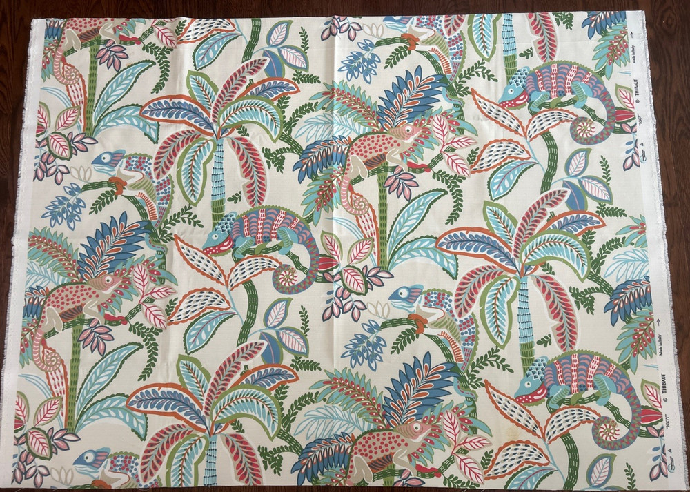 Thibaut Iggy Island Indoor/Outdoor Fabric Remnants 1 Yard Plus