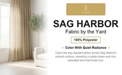 Sag Harbor Twill Fabric by the Yard 100% Polyester Woven 2-Way Stretch Dresses