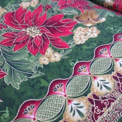 HOLIDAY FLOURISH III Peggy Toole for ROBERT KAUFMAN Cotton Print Japan BTY