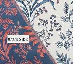 BALLARD DESIGNS MARIELLE SAPPHIRE SUNBRELLA PERFORMANCE FABRIC BY THE YARD 54″W