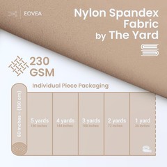 – Nylon Spandex Fabric – Matte Tricot – 80% Nylon, 20% Spandex Swimwear Fabri…