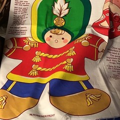 Cheryl Ann Johnson Holiday/Christmas Cut-and-Sew Fabric Panel, Antique/Vintage