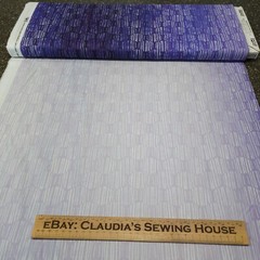 Meridian BTY P&B Textiles Gradient Ombre Striped Dots Lavender to Dark Purple