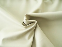 SOFT PEBBLED FAUX LEATHER VINYL CREAM UPHOLSTERY FABRIC $12.99/YD BY THE YARD