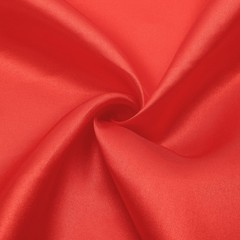 5.5 Yards 150cm Width Bright Red Satin Wedding Dresses by Yard