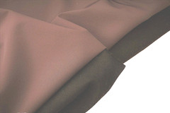 WATER PROOF PLUMB COLOUR LUXURIOUS COTTON BLEND THERMAL FABRIC MADE IN ITALY D83