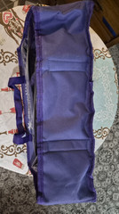 Missouri Star Zippered Storage Bag For Precuts and Special Projects Purple