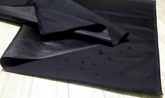 RARE HEAVY 3360D BALLISTIC NYLON WATERPROOF OUTDOOR MARINE FABRIC BLACK BY METER
