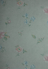 VTG UPCYCLED FLORAL BED SHEET FAT QUARTERS 18 X 22 LOT 20 COT/POLY CRAFT SEWING