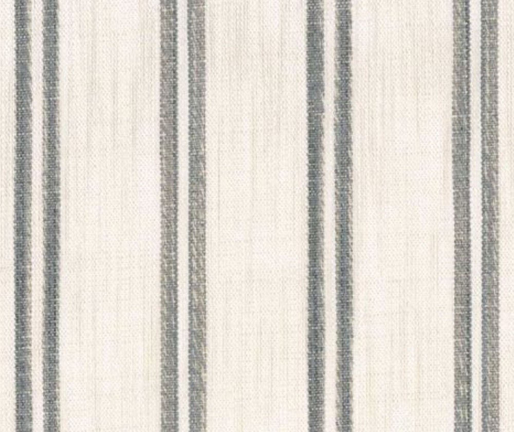 PERENNIALS INDOOR OUTDOOR FABRIC PERFORMANCE RACING STRIPE R FOG BY THE YARD