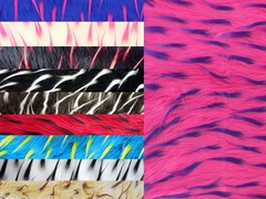 Faux Fur Long Pile 2 Tone Spike Fabric / 58″ Wide / Sold by the yard