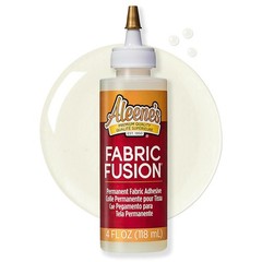 Aleene’s Fabric Fusion No Sew Glue 4 oz Permanent Washable Fabric Adhesive
