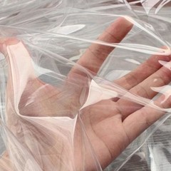 DoonX 0.15mm Thick Clear TPU Fabric Transparent Waterproof Film for Rai 450mm