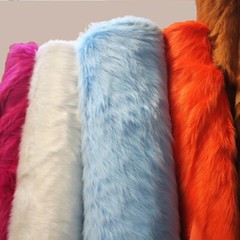 9cm Long Plush Fabric Faux Fur Fluffy Cloth Cosplay Clothes Jewelry Display Warm