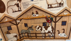 VIP Cranston~ Cotton Fabric~ Cut & Sew Panel~Keepsake Crafts~ Nativity Scene