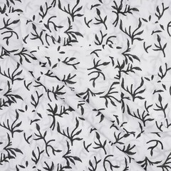 5 Yard Hand Block Print Fabric Cotton Indian Natural Sanganeri Print Fabric Art