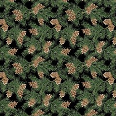 Black Branch Toss Season of Heart Wilmington Prints 100% Quilt Cotton BTY