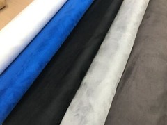 premium Suede FABRIC upholstery car interior black, blue ,grey 150CM