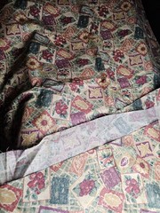 3 Yrd Yard Cotton 1997 Fabric Traditions Verona Design Deborah Mallow Grape