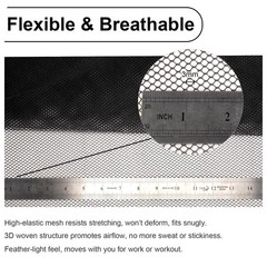 59″ x 72″(2 Yards) Mesh Fabric Slightly Stretchy for Sewing Projects, Backpack P