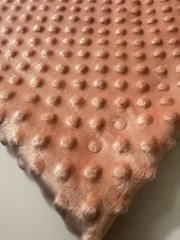 Pink Minky Fabric Material Crafts Sewing 58×33
