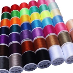 45 spools Sewing Thread Kits Polyester for Hand 45 spools, 45 Rainbow colors