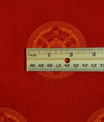 FASHION-IN-PRINTS Fabric Asian Style Border Print Cotton 60 X 80 Inches