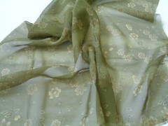 Lot of 6 Fabric Pieces Remnants Scarf Apparel Dresses Crafts Boho Mid Century