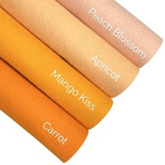 1mm Peach Blossom 100% Merino Wool Felt Sheet 20 x 30cm