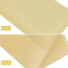 Speaker Grill Cloth Stereo Mesh Fabric for Speaker Repair, Yellow – 55 x 40 i…