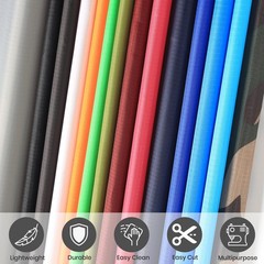 Precut Nylon Fabric (2 Yards x 57 inch) – Water Repellent Ripstop Fabric, Lig…