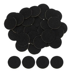 120Pcs Round Felt Circles 15mm (5/8″) Non-Woven Felt Fabric Sticker Black