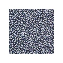 03379 Navy Floral Petals – Cotton Quarter Yard