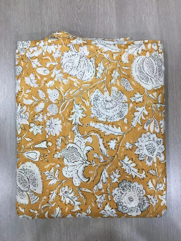 LOT 25 Yard HandBlock Print Handmade Cotton Indian Natural Sewing Crafts Fabric