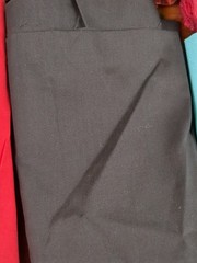 Lot of 9 Fabric Pieces, solid colors, abstract, stripes, multicolor