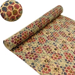 Cork Fabric by The YardCork Fabric for Sewing with Colored Spots Surface12 * …