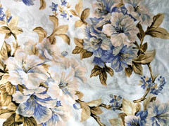 7 Yds Mill Creek Fabrics 54″ wide Floral Cotton Designer Drapery Fabric
