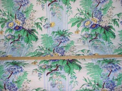 3-1/8Y Scalamandre CorsicaMatelasse Floral Bouquet Drapery Upholstery Fabric