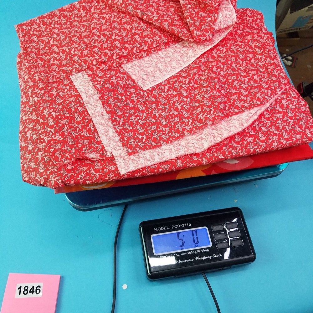 Fabric Remnant Lot Repro TRUE Vintage Scrap Grab Bag All Types Quilt Craft 5 Lb