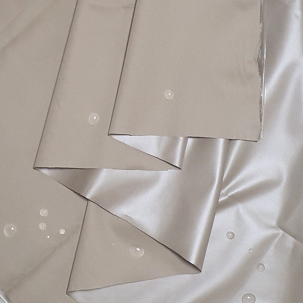 Gabardine Cotton Breathable DWR Waterproof Fabric Trench Coat Jackets Raincoat
