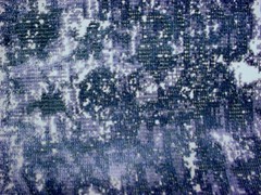 1Y Pollack 5132 Cloud Hills Aqua Textured Frieze Velvet Upholstery Fabric