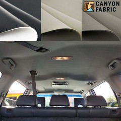 OEM Grade Foam Backing Car Interior Headliner Fabric Upholstery 59” Wide by Yd