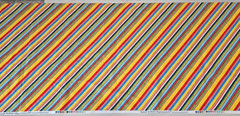 South Sea Imports SSI BEACH BABIES Bonijean Bright Stripe Quilt Fabric 2yds