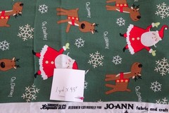 13+ YARD LOT of Quilting Quilters Cotton Fabric 7 Different Novelty Prints NOS