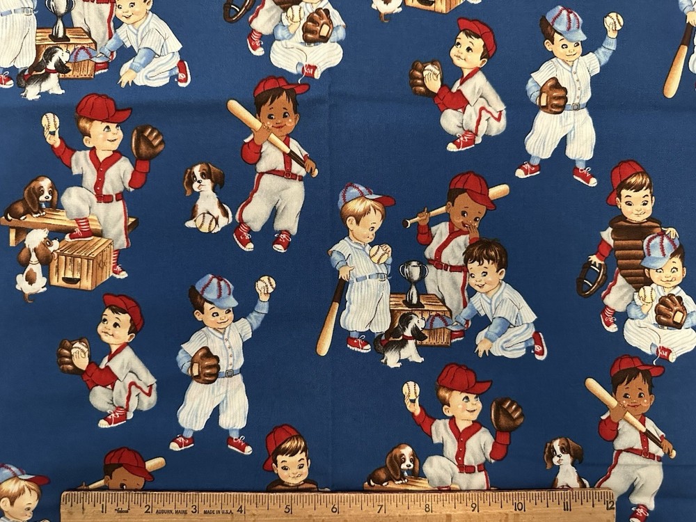 HTF OOP Vintage Retro Little League Baseball Boys Kids Children Alexander Henry